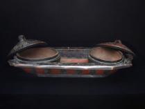 Double Bowl - Lozi People - Zambia (4910) Sold 3